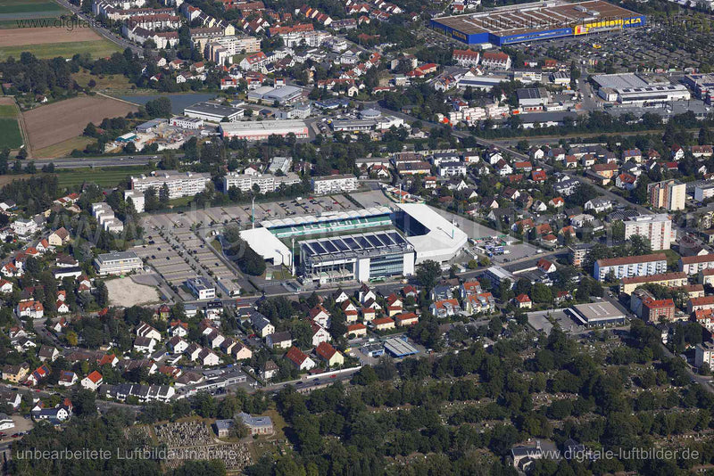 Luftaufnahme Sportpark Ronhof in Fürth | Mittelfranken, Bayern