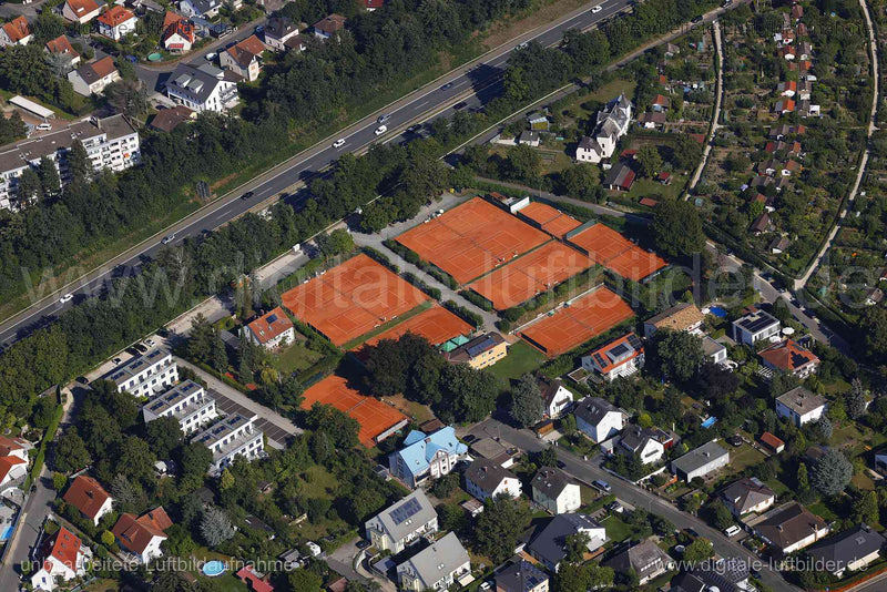 Luftaufnahme Tennisfreunde Grün Weiß Fürth in Fürth | Mittelfranken, Bayern