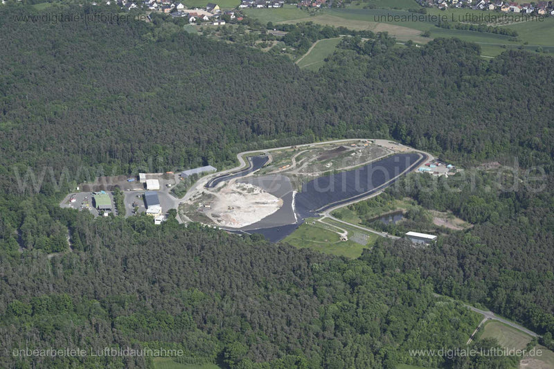 Luftaufnahme Entsorgungszenrum Gosberg in Gosberg | Mittelfranken, Bayern