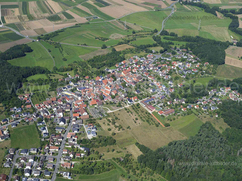 Luftaufnahme Pinzberg in Gosberg | Oberfranken, Bayern