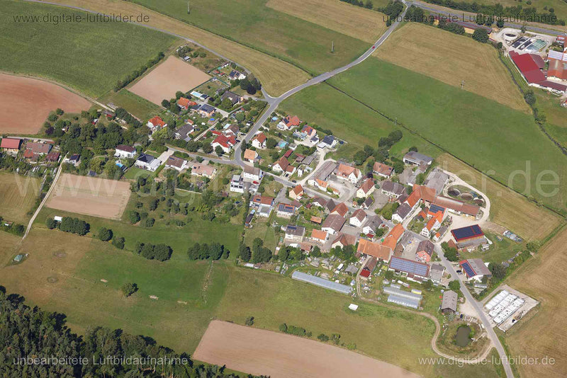 Luftaufnahme Gunzendorf in Gunzendorf | Mittelfranken, Bayern