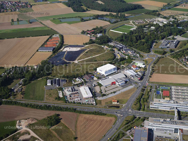 Luftaufnahme Deponie Herzogenaurach in Herzogenaurach | Mittelfranken, Bayern