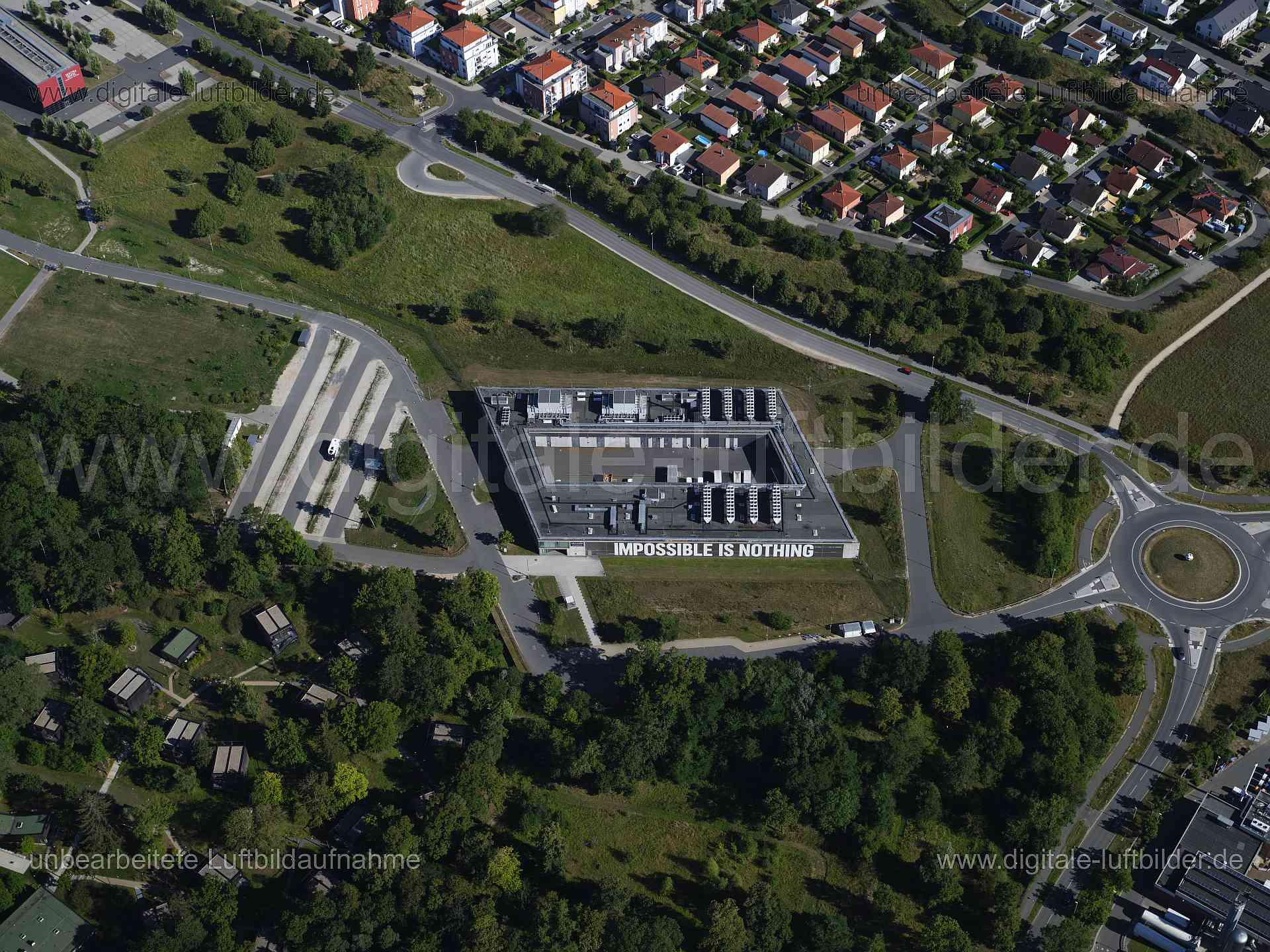 Luftaufnahme Herzo Base in Herzogenaurach | Mittelfranken, Bayern