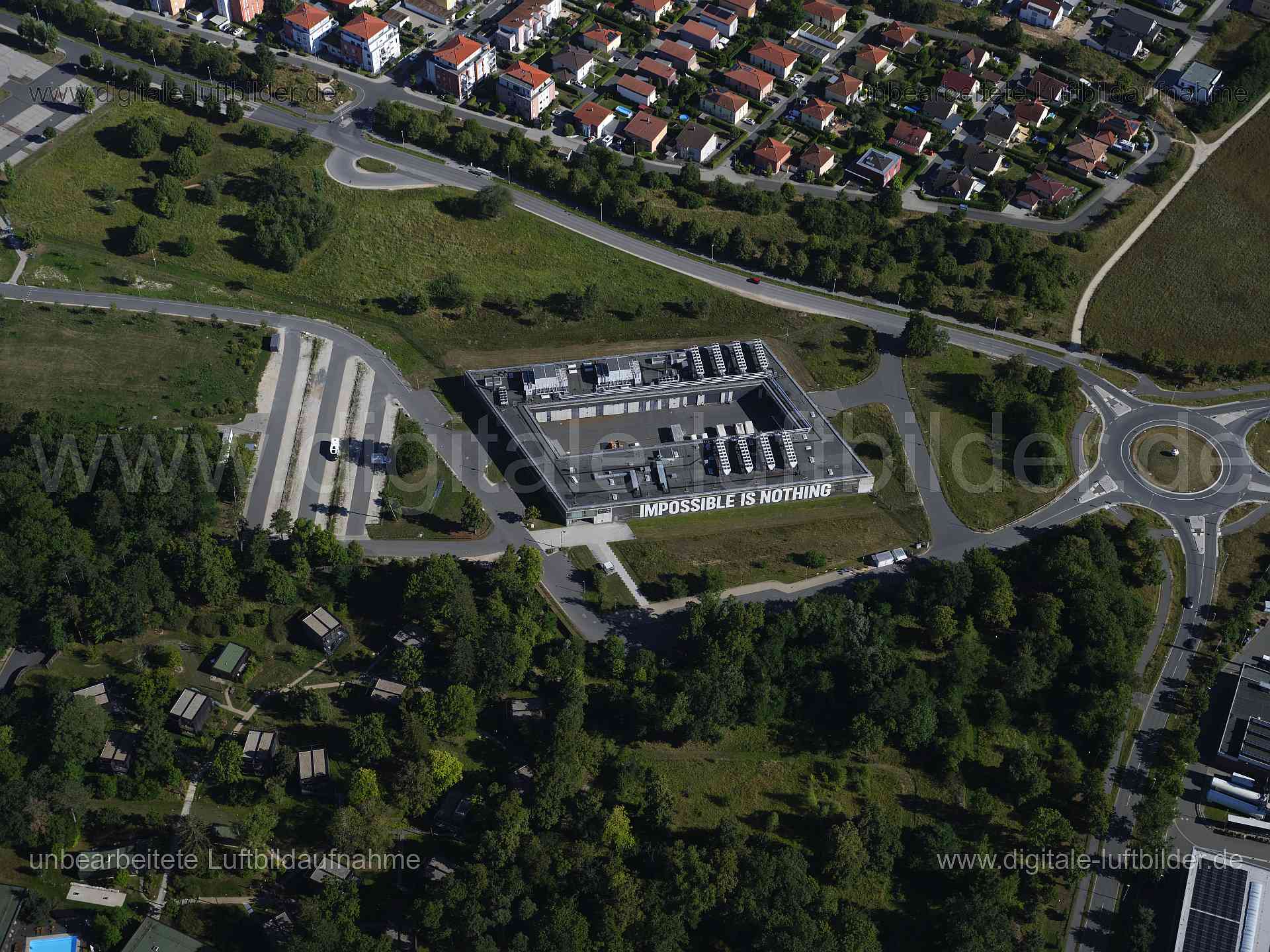 Luftaufnahme Herzo Base in Herzogenaurach | Mittelfranken, Bayern