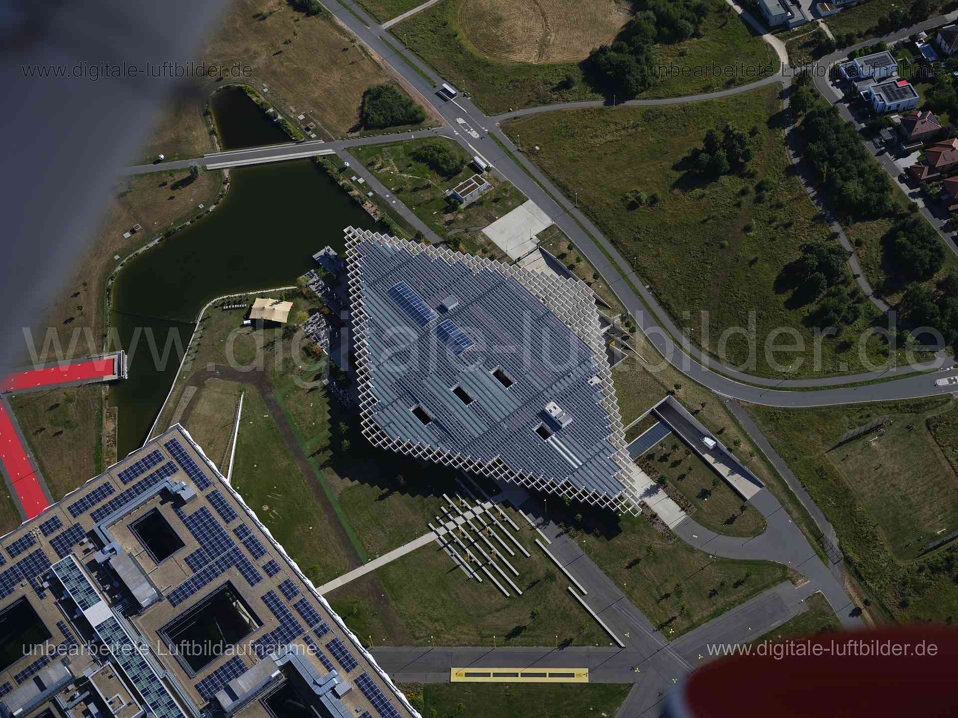 Luftaufnahme Herzo Base in Herzogenaurach | Mittelfranken, Bayern