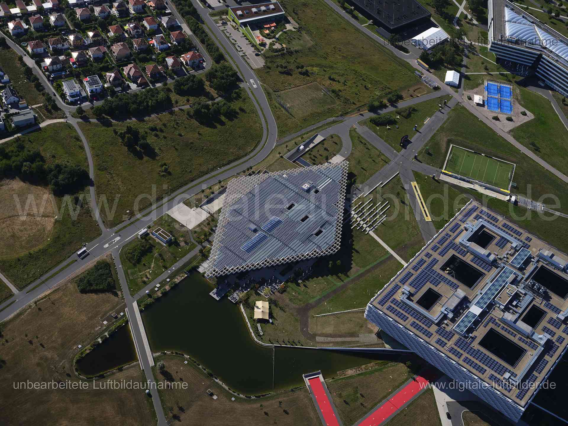 Luftaufnahme Herzo Base in Herzogenaurach | Mittelfranken, Bayern