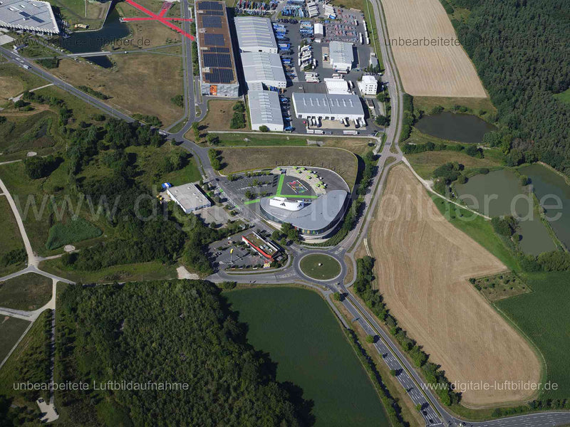 Luftaufnahme Herzo Base in Herzogenaurach | Mittelfranken, Bayern