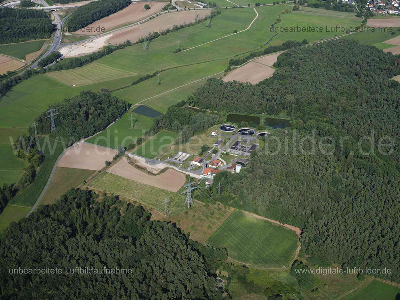Luftaufnahme Klärwerk Herzogenaurach in Herzogenaurach | Mittelfranken, Bayern