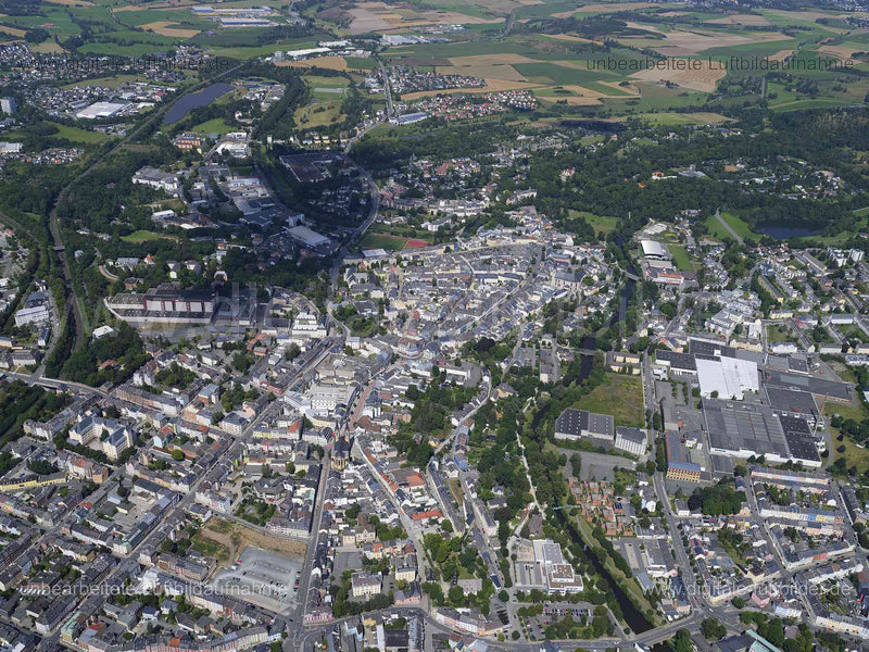 Luftaufnahme Hof in Hof | Oberfranken, Bayern