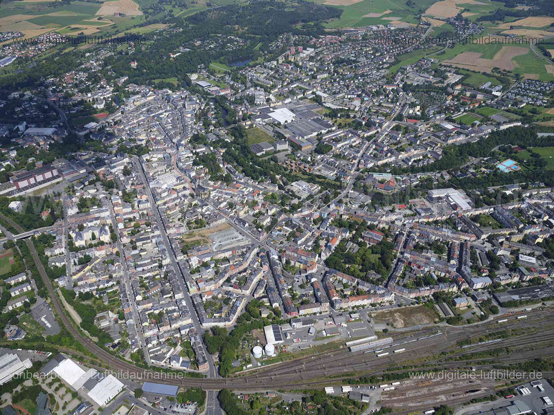 Luftaufnahme Hof in Hof | Oberfranken, Bayern