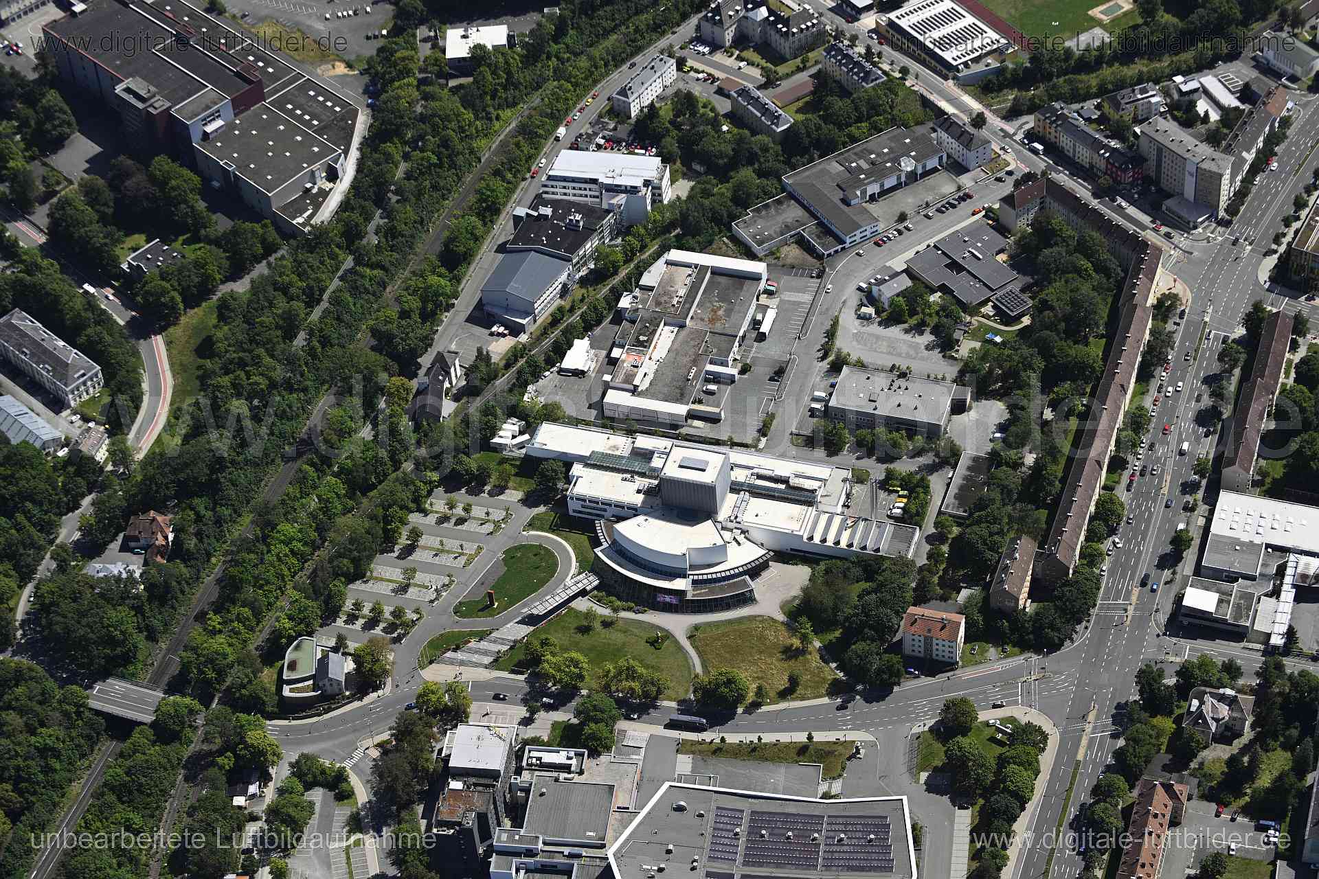 Luftaufnahme Hof in Hof | Oberfranken, Bayern