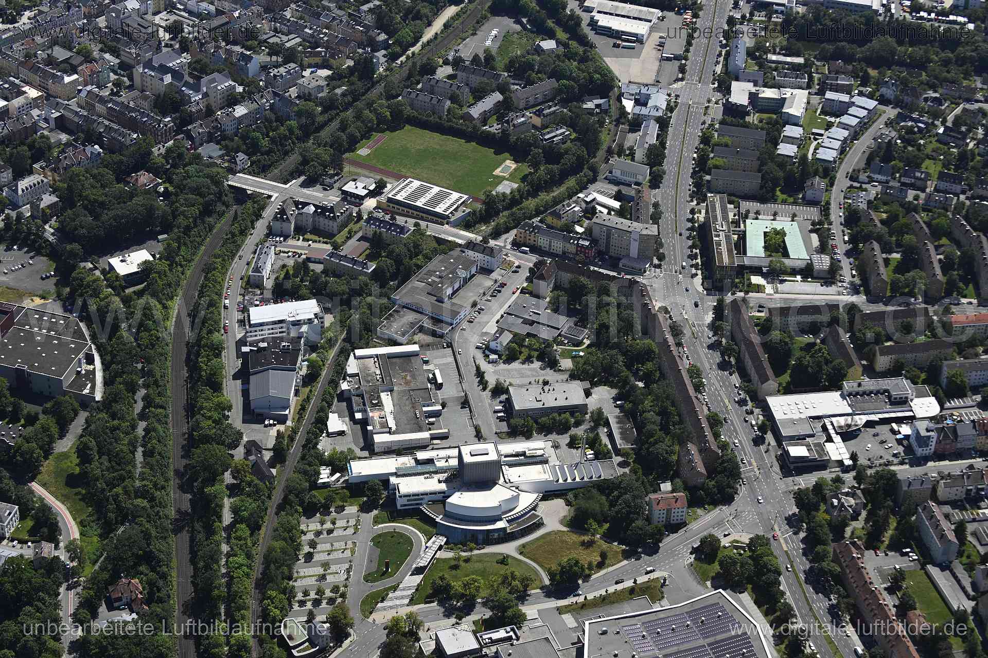 Luftaufnahme Hof in Hof | Oberfranken, Bayern