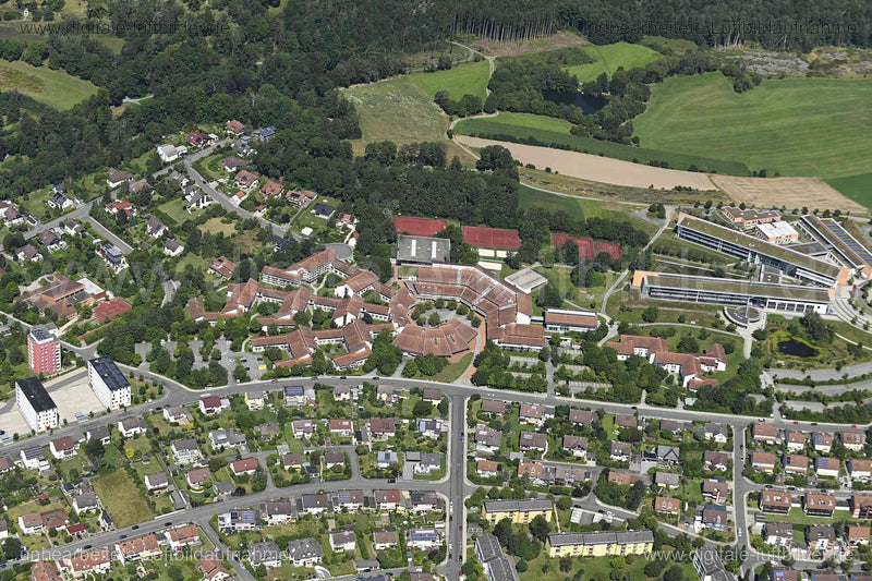 Luftaufnahme Hof - Hochschule für den öffentlichen Dienst in Hof | Oberfranken, Bayern