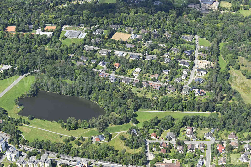 Luftaufnahme Hof - Lettenbachsee in Hof | Oberfranken, Bayern