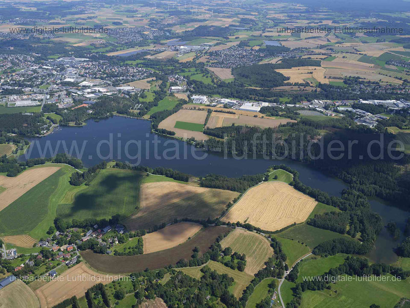 Luftaufnahme Untreusee in Hof in Hof | Oberfranken, Bayern