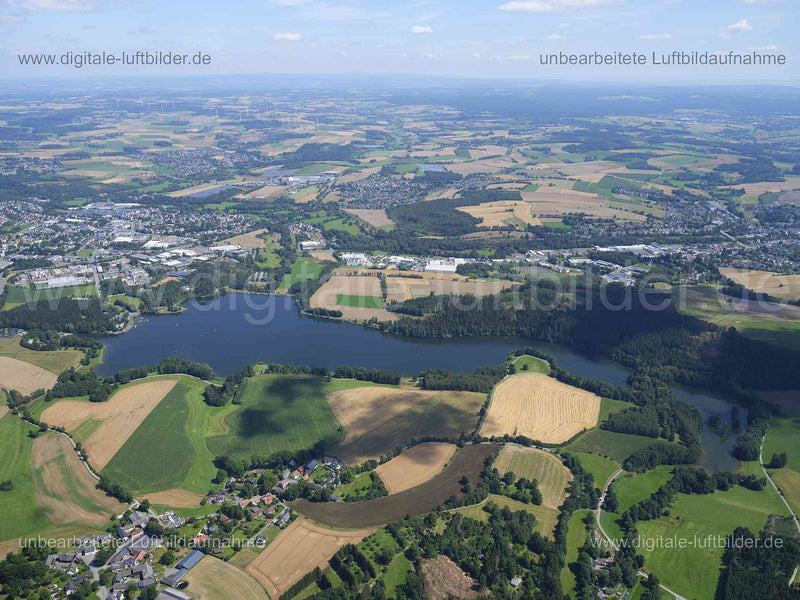 Luftaufnahme Untreusee in Hof in Hof | Oberfranken, Bayern