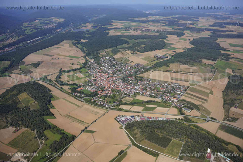 Luftaufnahme Karbach in Karbach | Unterfranken, Bayern