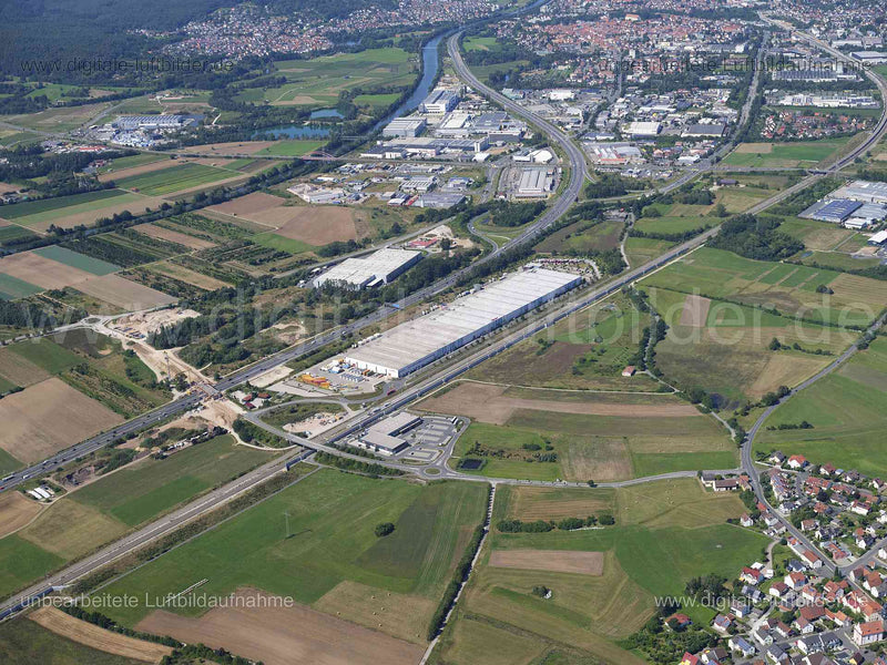 Luftaufnahme Simon Hegele GmbH in Kersbach | Oberfranken, Bayern