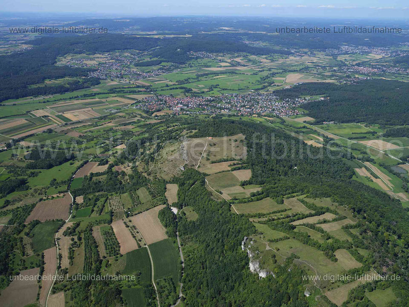 Luftaufnahme Walberla - Kirchehrenbach in Kirchehrenbach | Oberfranken, Bayern