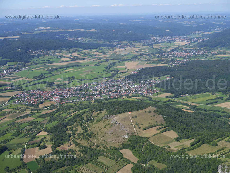Luftaufnahme Walberla - Kirchehrenbach in Kirchehrenbach | Oberfranken, Bayern