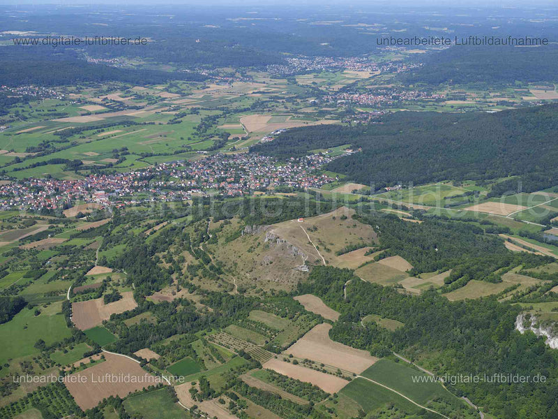 Luftaufnahme Walberla - Kirchehrenbach in Kirchehrenbach | Oberfranken, Bayern