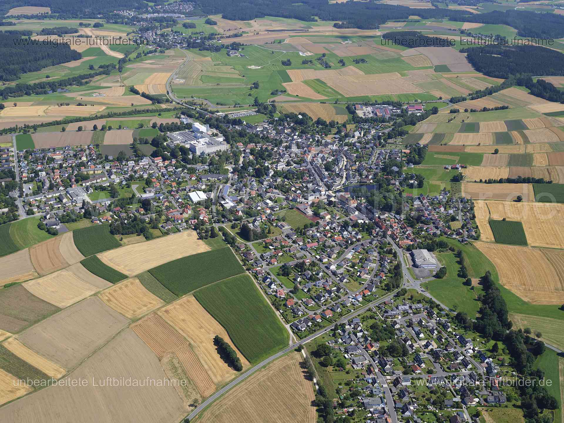 Luftaufnahme Kirchenlamnitz in Kirchenlamnitz | Oberfranken, Bayern