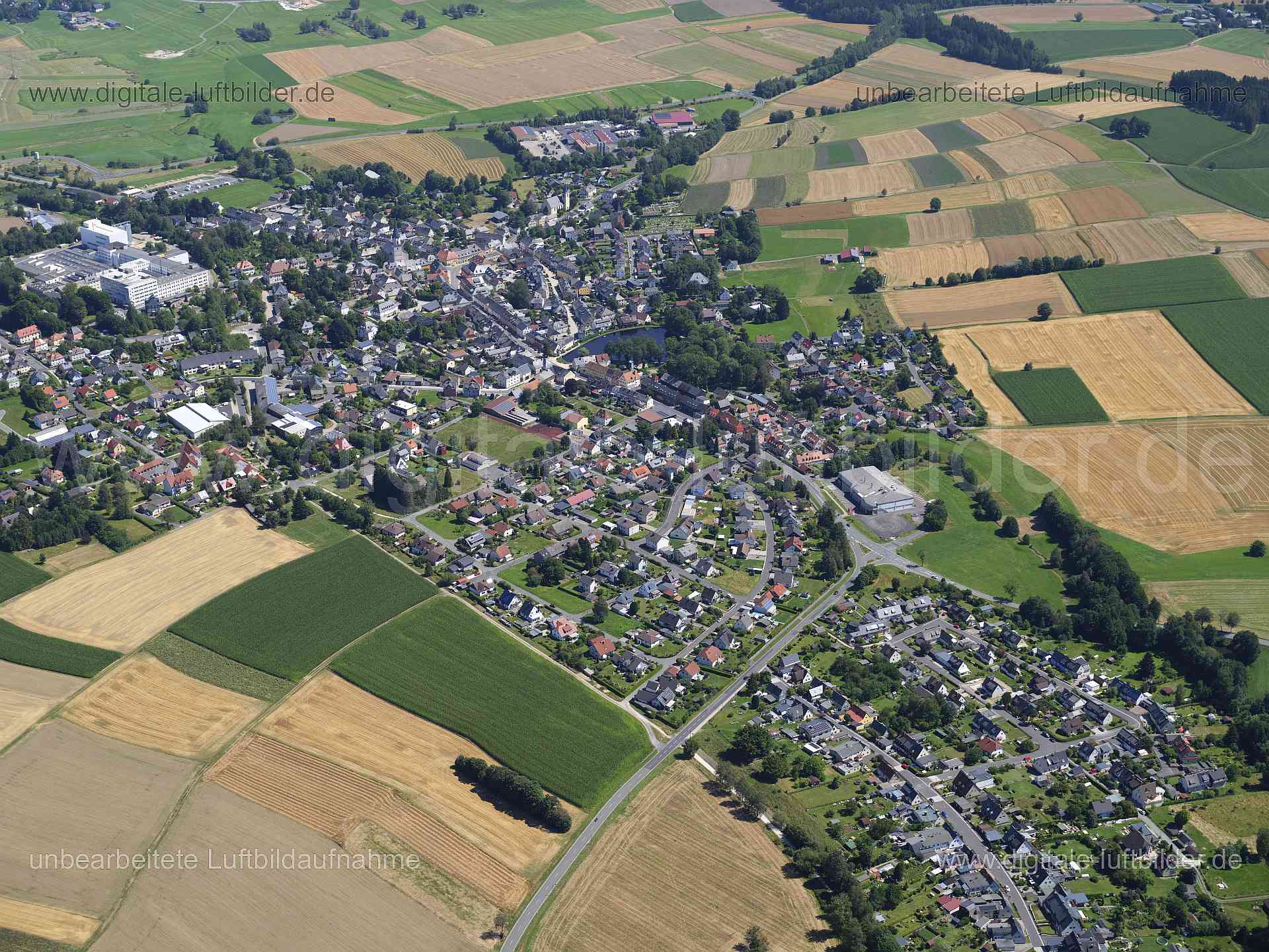 Luftaufnahme Kirchenlamnitz in Kirchenlamnitz | Oberfranken, Bayern