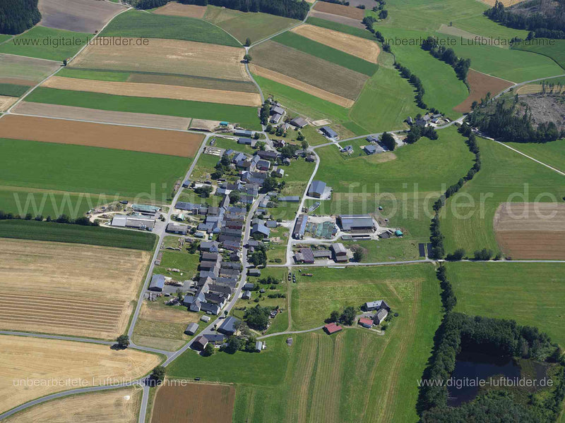 Luftaufnahme Reicholdsgrün in Kirchenlamnitz | Oberfranken, Bayern