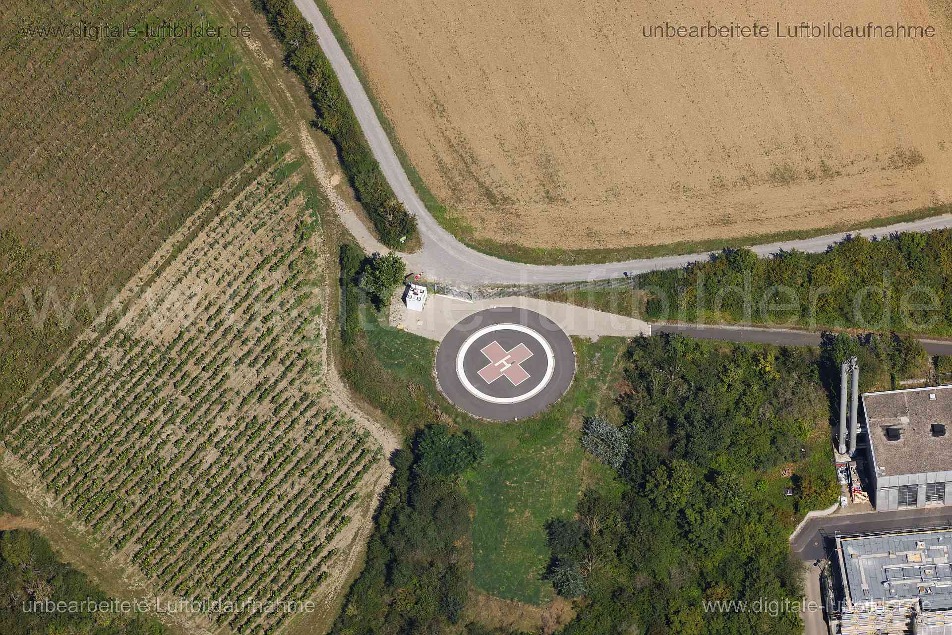 Luftaufnahme Krankenhaus Kitzingen in Kitzingen | Unterfranken, Bayern