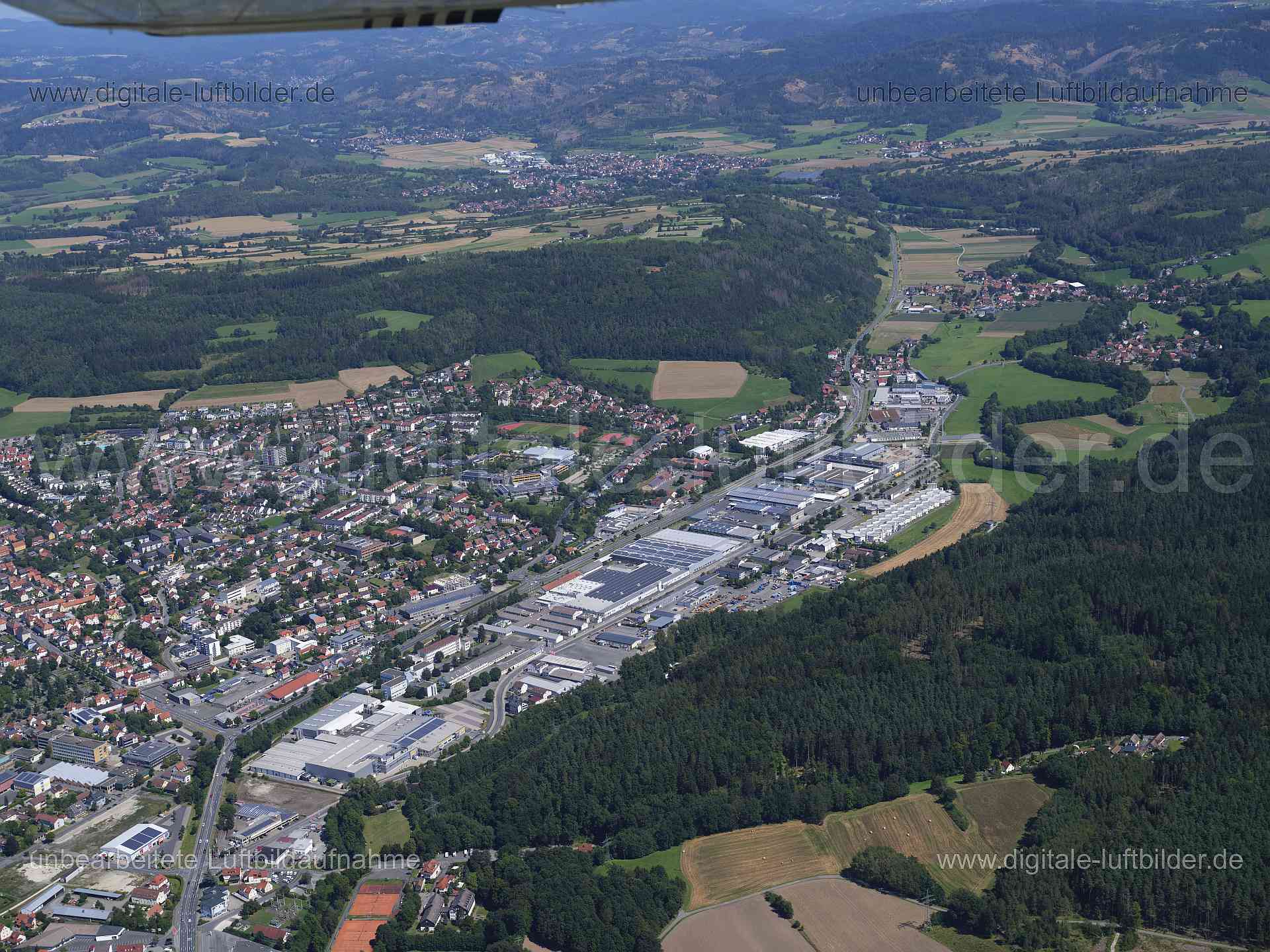 Luftaufnahme Kronach in Kronach | Oberfranken, Bayern