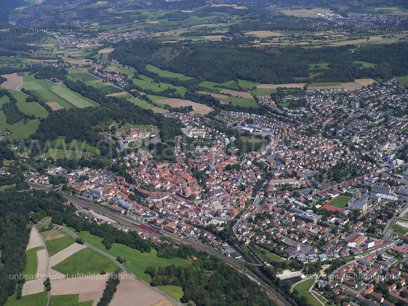 Luftaufnahme Kronach in Kronach | Oberfranken, Bayern