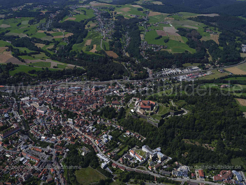 Luftaufnahme Kronach in Kronach | Oberfranken, Bayern