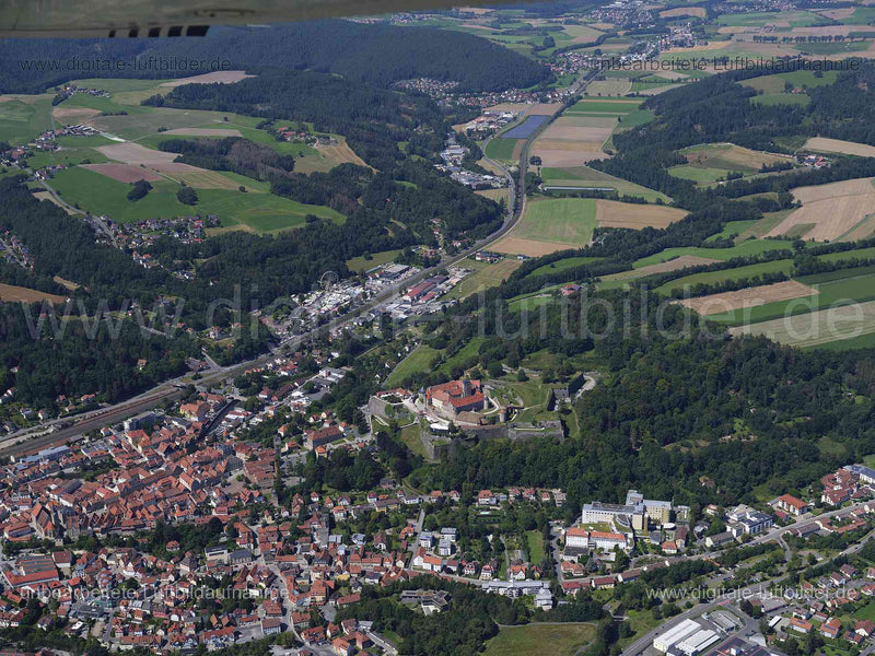 Luftaufnahme Kronach in Kronach | Oberfranken, Bayern
