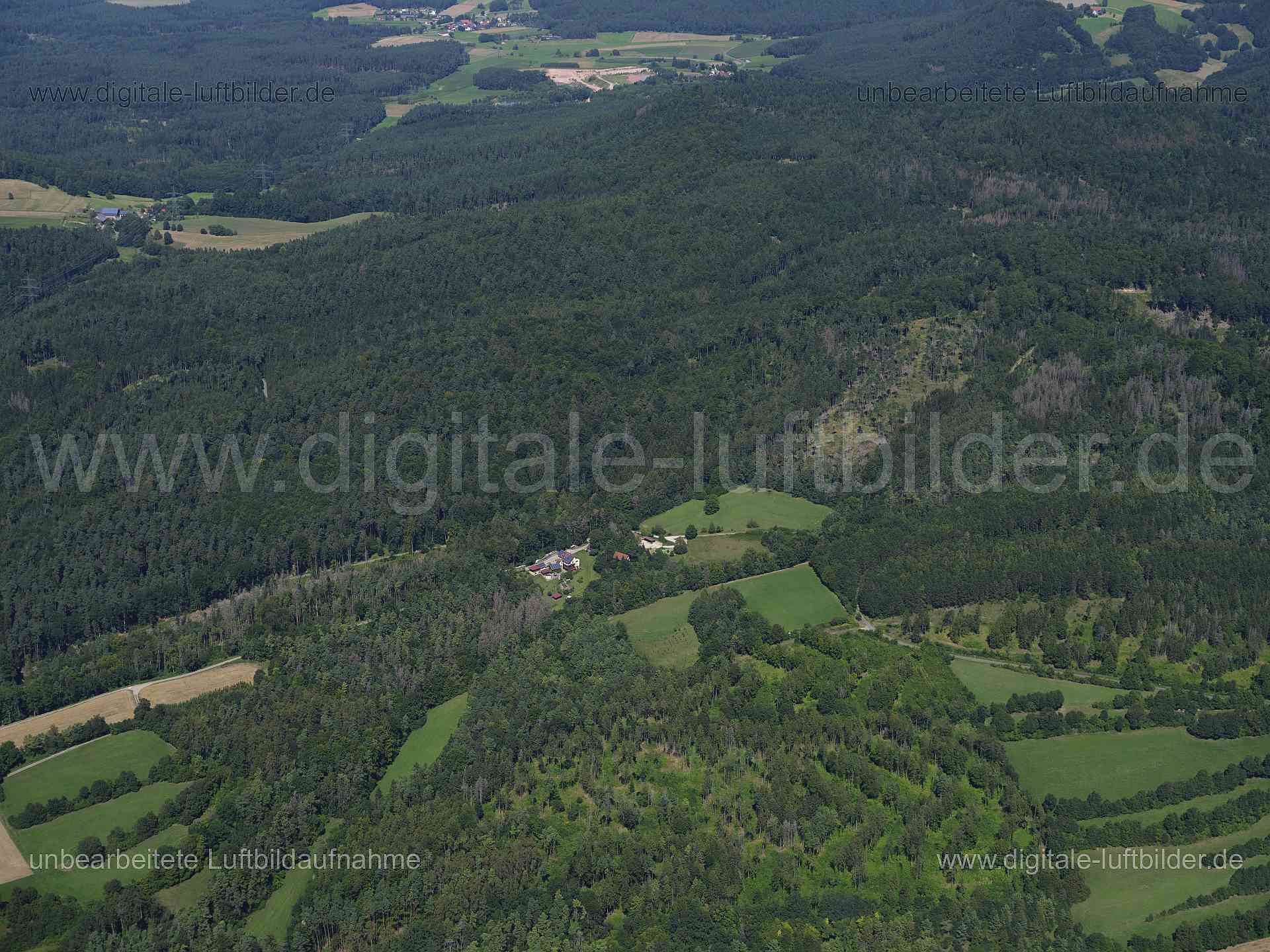 Luftaufnahme Kronach-Rotberg in Kronach | Oberfranken, Bayern