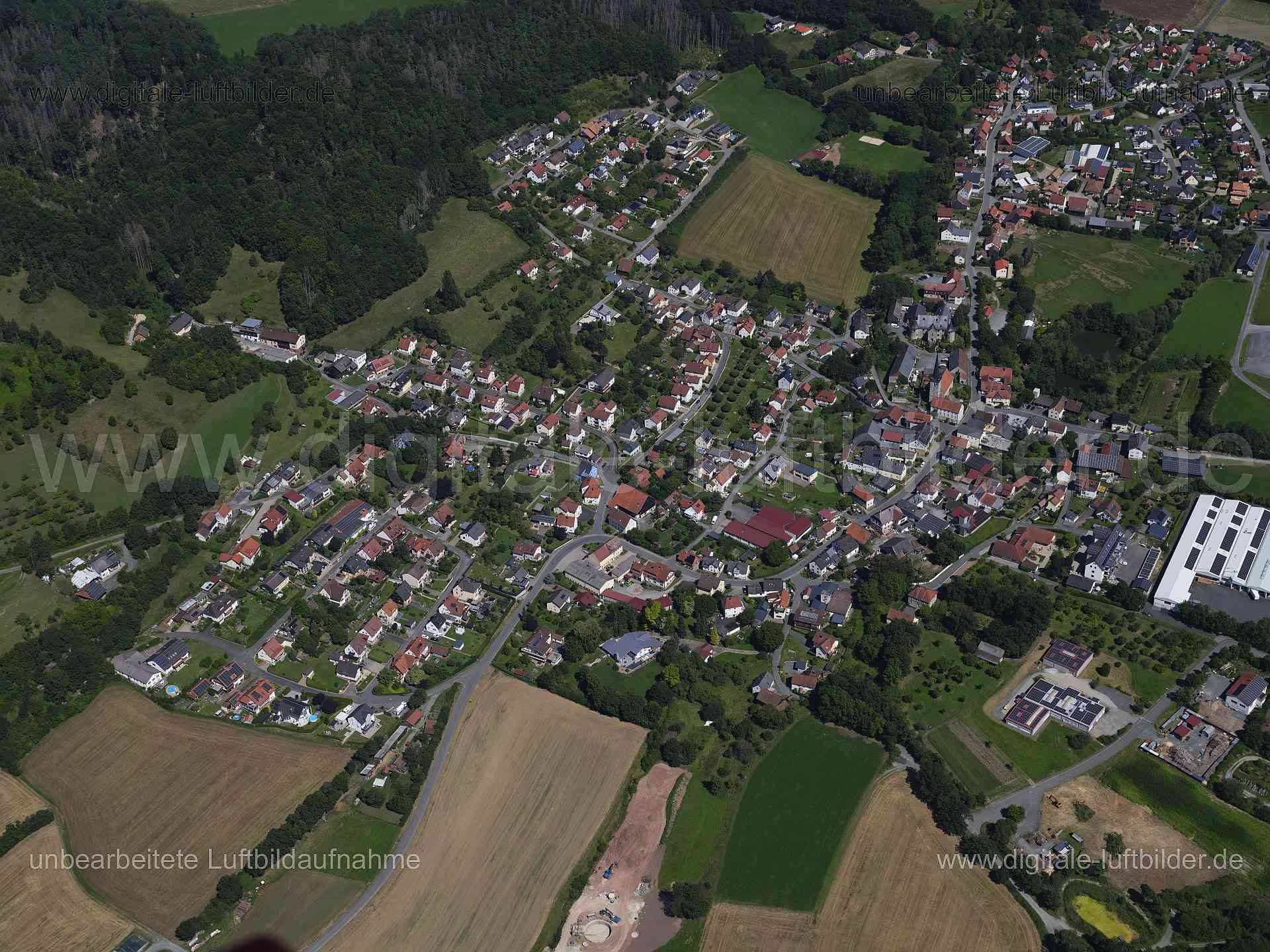 Luftaufnahme Kronach-Schmolz in Kronach | Oberfranken, Bayern
