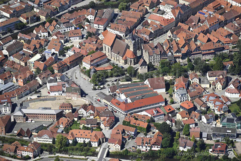 Luftaufnahme Kronach - Altstadt in Kronach | Oberfranken, Bayern