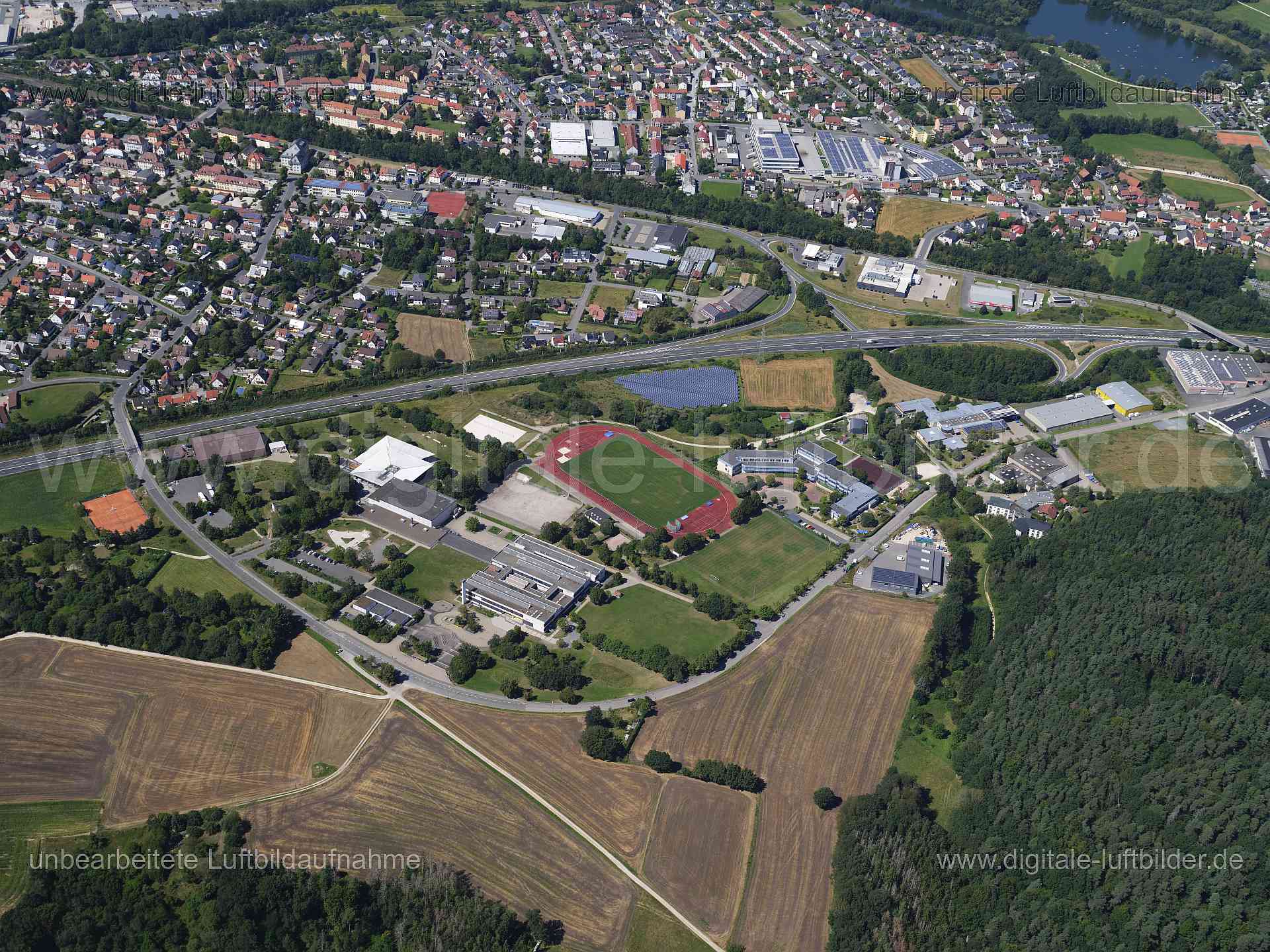 Luftaufnahme Lichtenfels in Lichtenfels | Oberfranken, Bayern