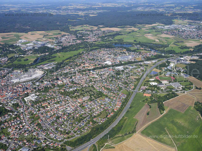 Luftaufnahme Lichtenfels in Lichtenfels | Oberfranken, Bayern