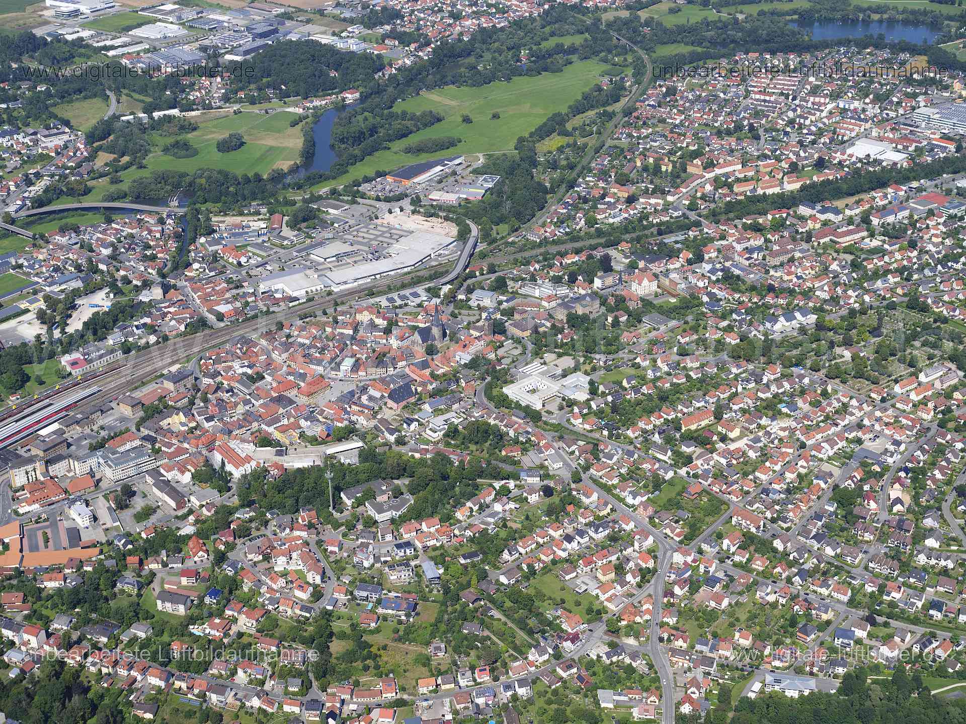 Luftaufnahme Lichtenfels in Lichtenfels | Oberfranken, Bayern