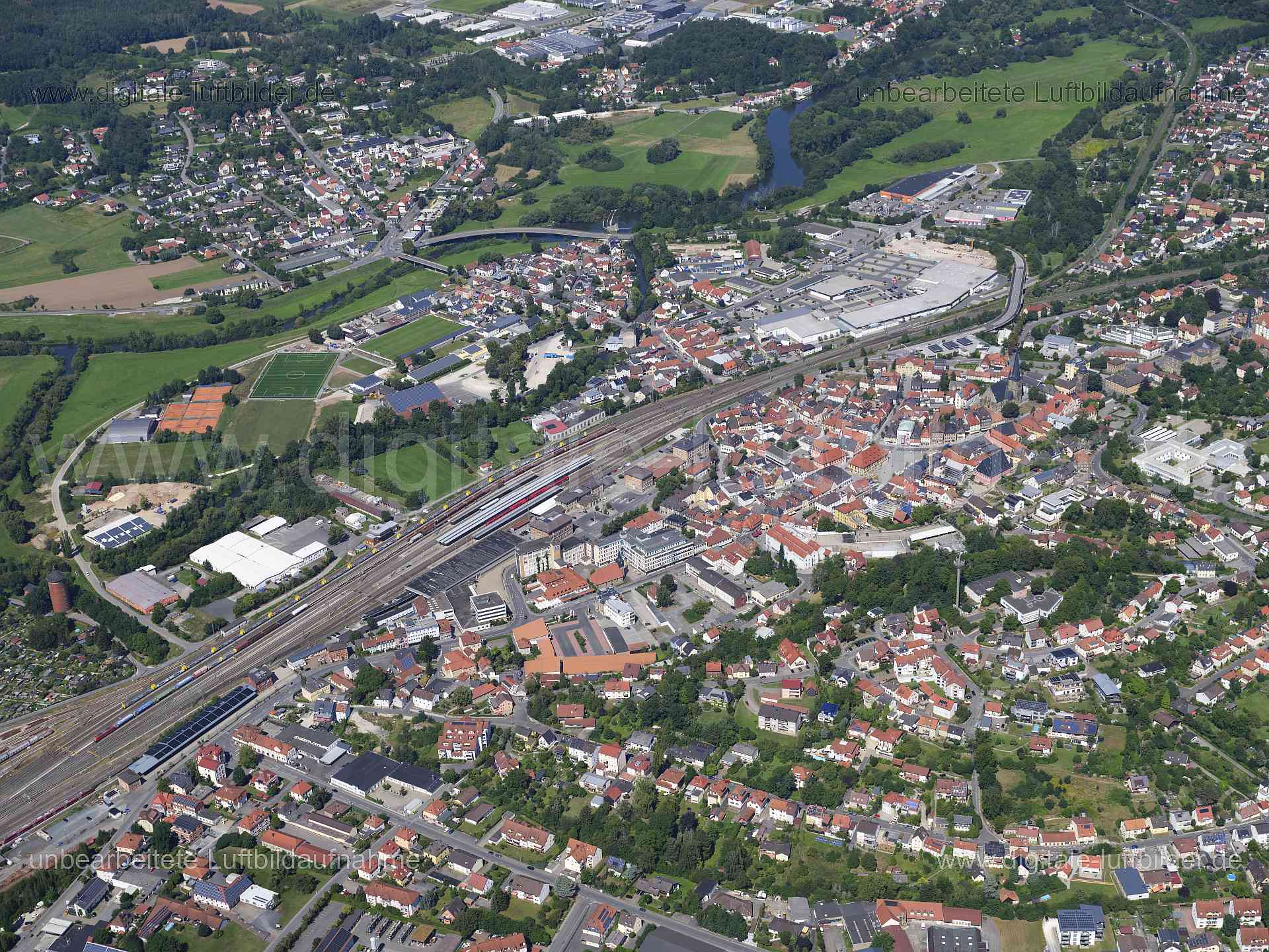 Luftaufnahme Lichtenfels in Lichtenfels | Oberfranken, Bayern