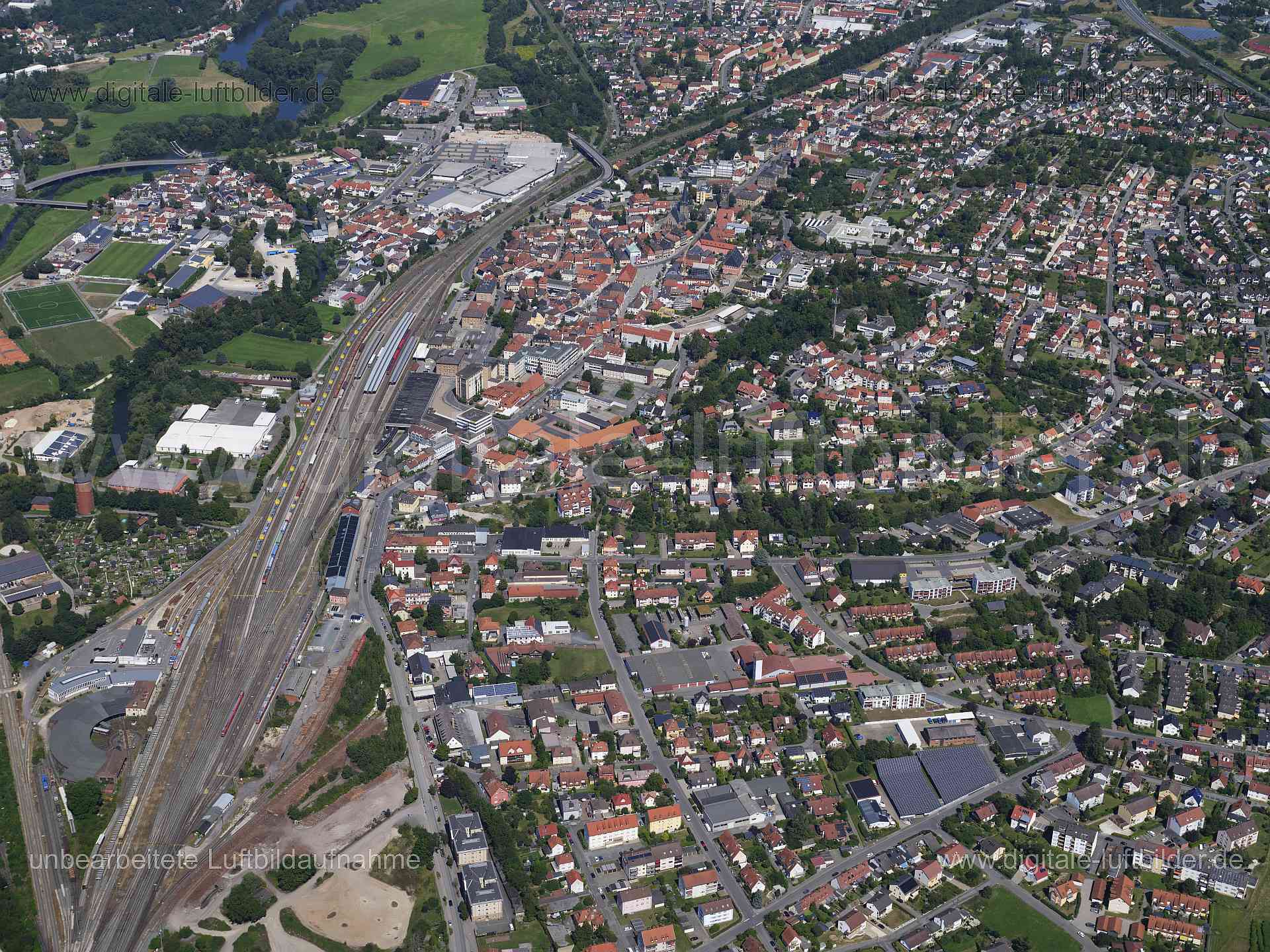 Luftaufnahme Lichtenfels in Lichtenfels | Oberfranken, Bayern