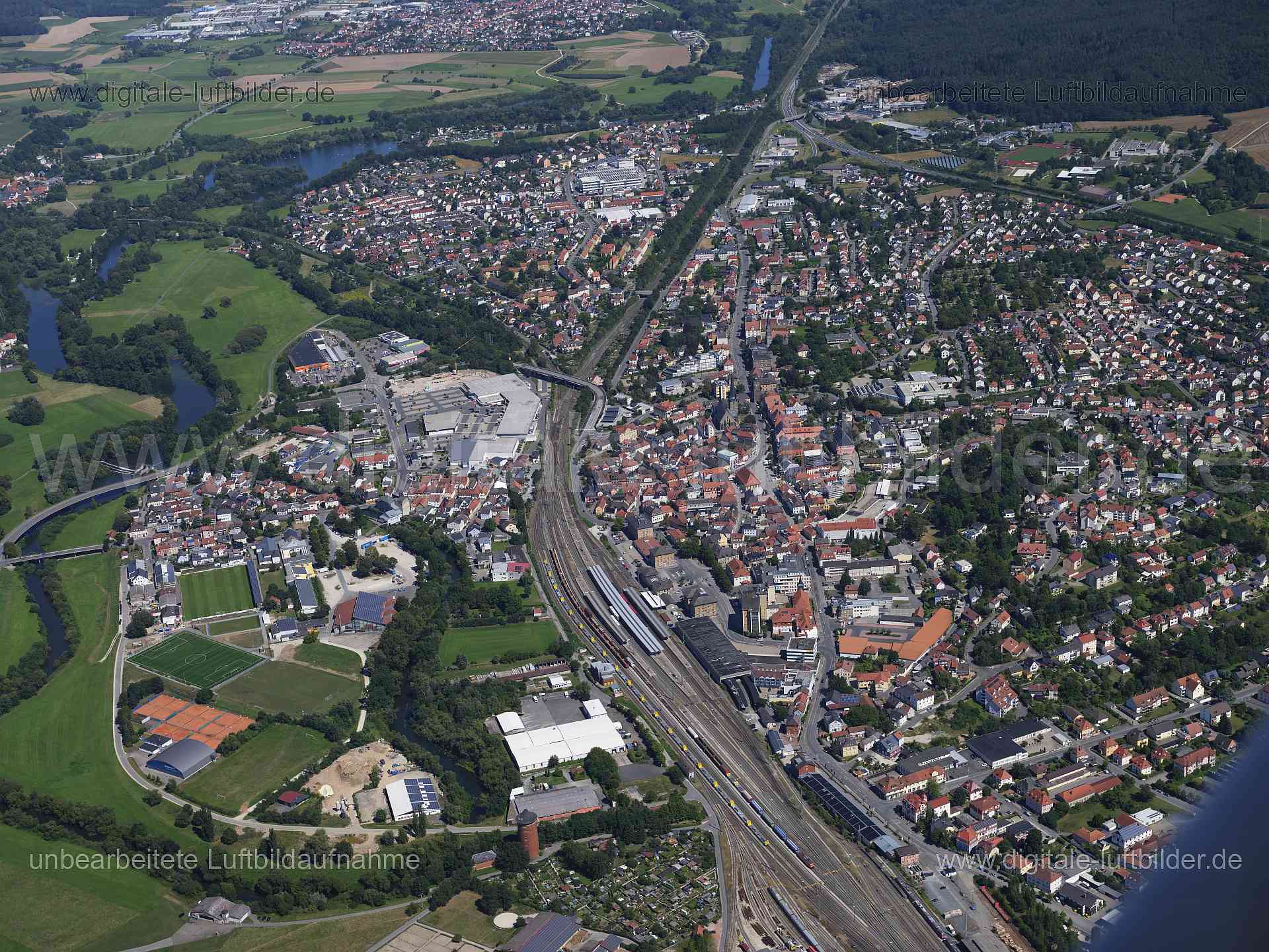 Luftaufnahme Lichtenfels in Lichtenfels | Oberfranken, Bayern