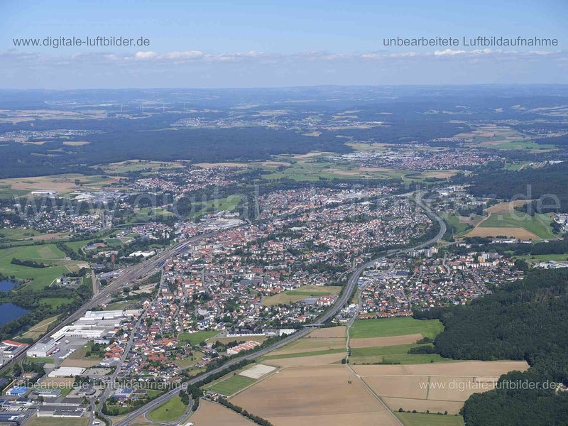 Luftaufnahme Lichtenfels in Lichtenfels | Oberfranken, Bayern