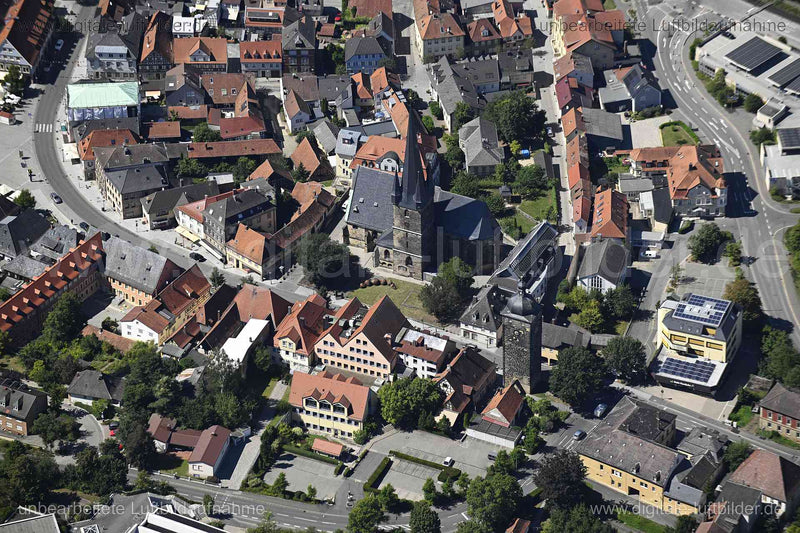 Luftaufnahme Lichtenfels - Altstadt in Lichtenfels | Oberfranken, Bayern