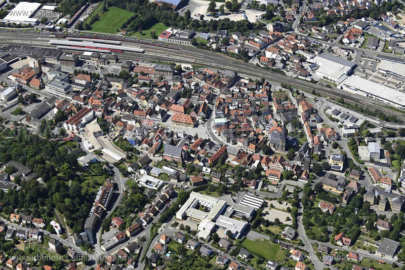 Luftaufnahme Lichtenfels - Altstadt in Lichtenfels | Oberfranken, Bayern