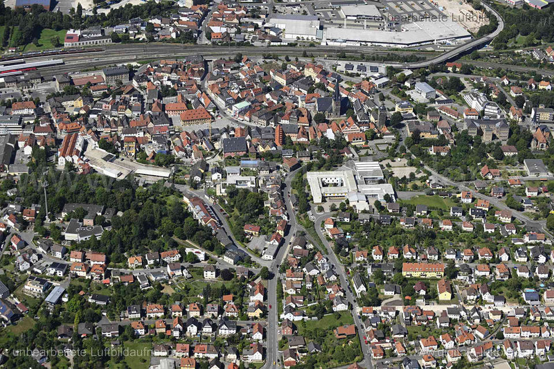 Luftaufnahme Lichtenfels - Altstadt in Lichtenfels | Oberfranken, Bayern