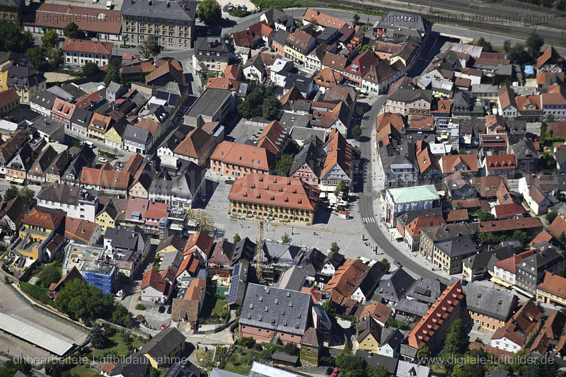 Luftaufnahme Lichtenfels - Rathaus in Lichtenfels | Oberfranken, Bayern