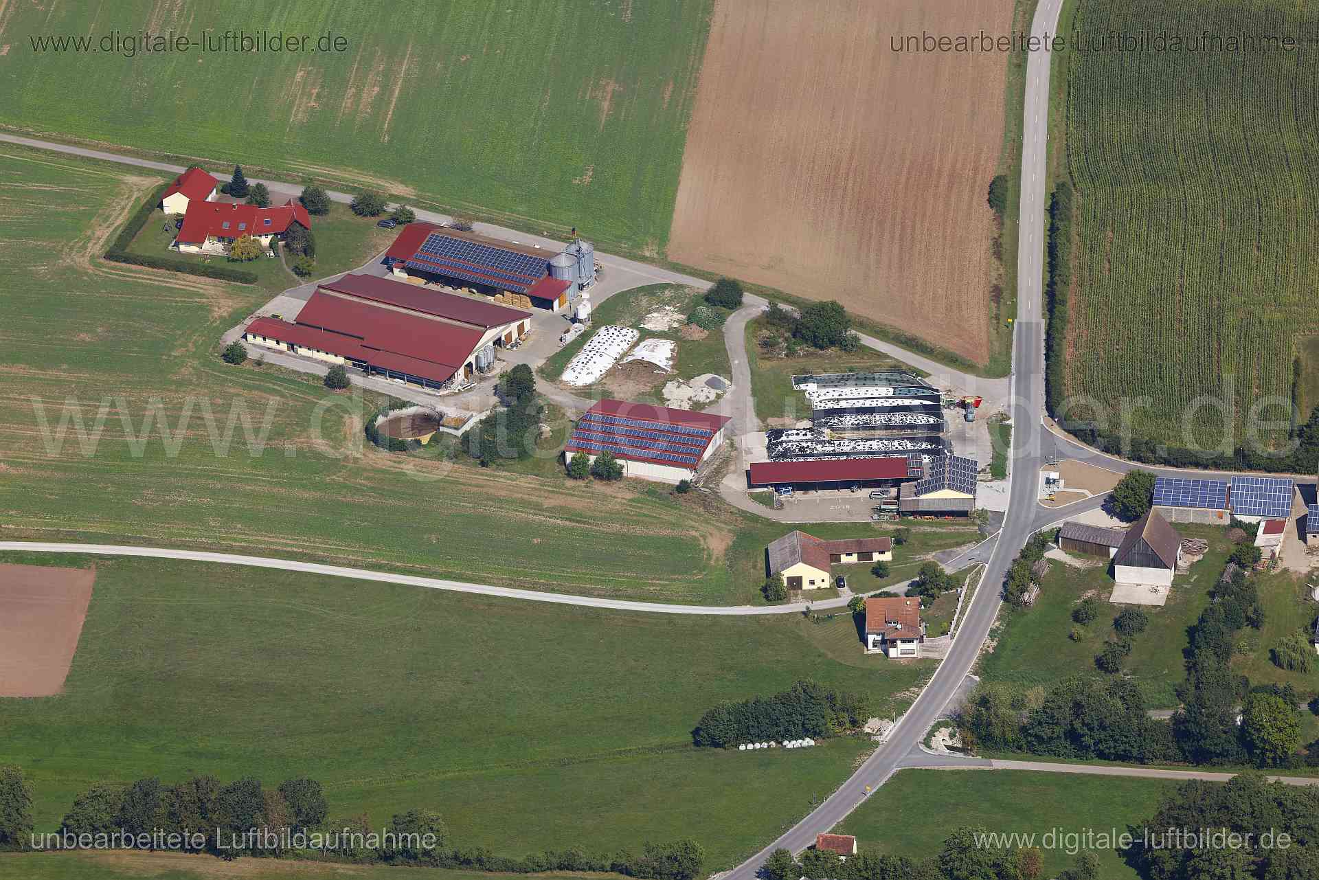 Luftaufnahme Klausaurach in Markt Erlbach | Mittelfranken, Bayern