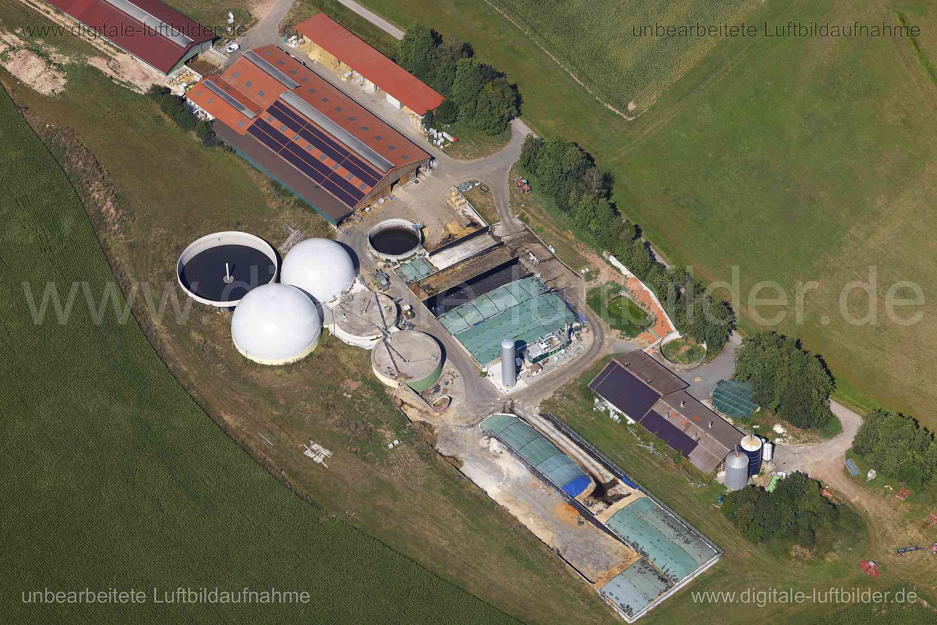 Luftaufnahme Oberulsenbach in Markt Erlbach | Mittelfranken, Bayern