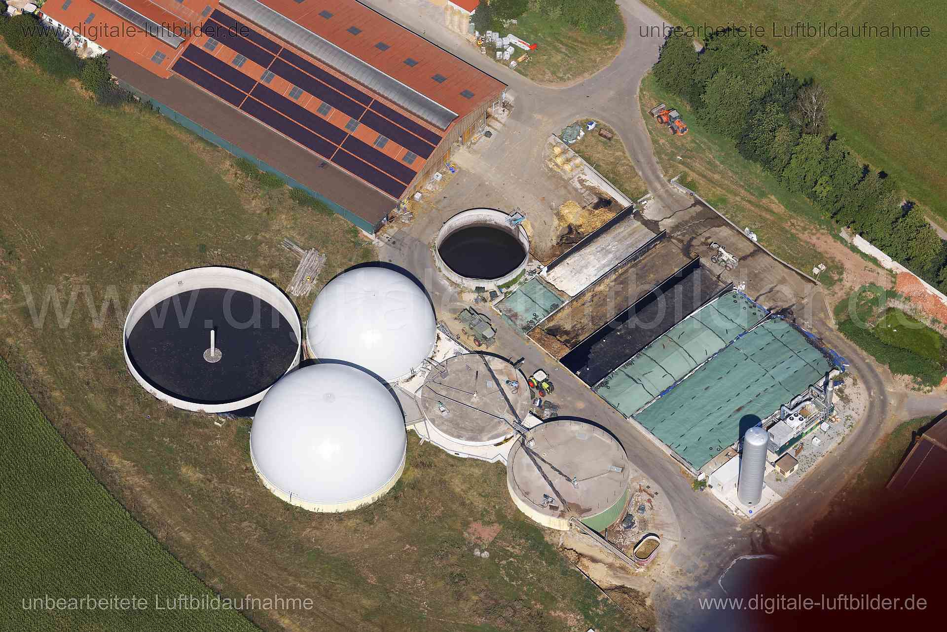 Luftaufnahme Oberulsenbach in Markt Erlbach | Mittelfranken, Bayern